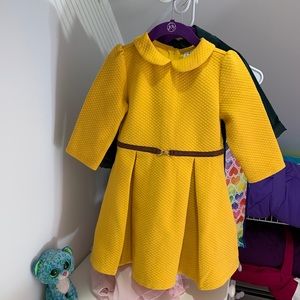 Janie and Jack Collared Quilted Dress